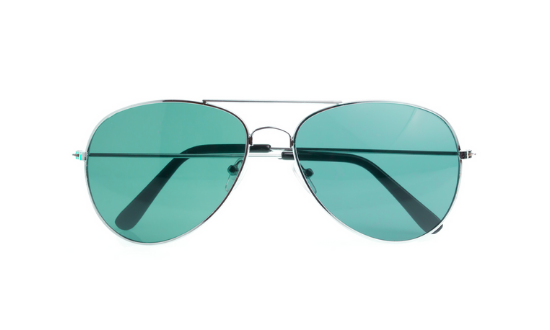 Green sunglasses